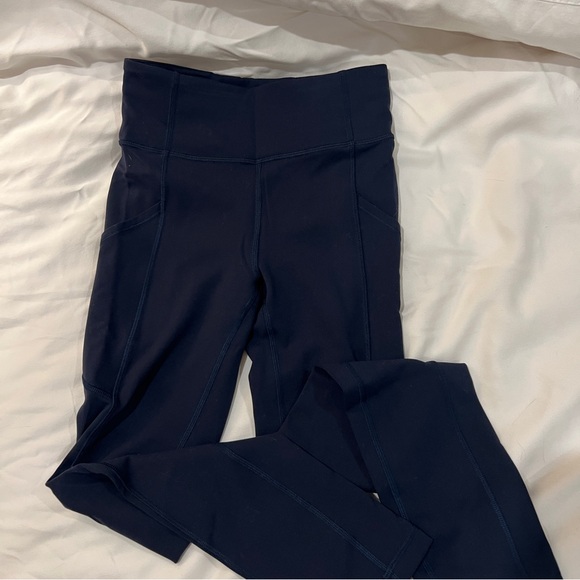 Navy Blue Lululemon In Movement Leggings - Picture 3 of 3